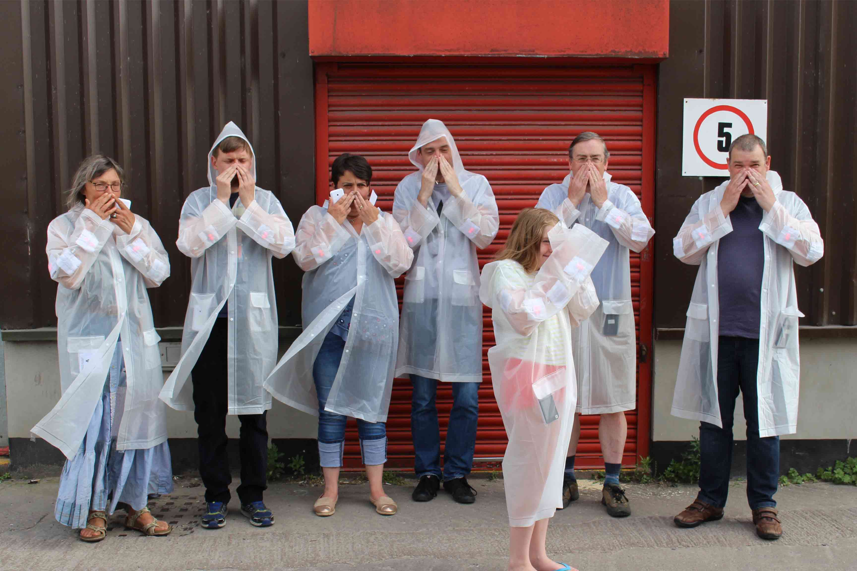 Collective response to air quality