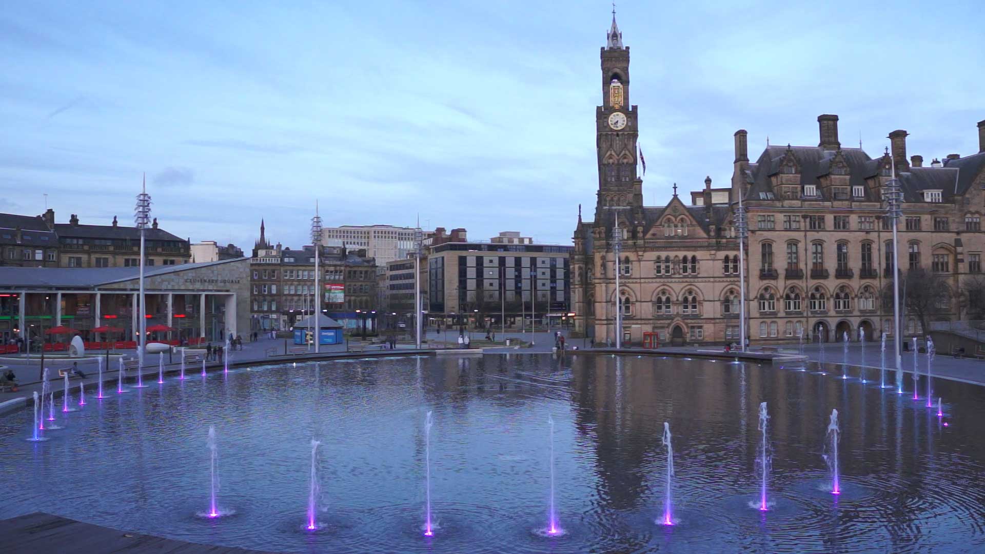 Photographs of Bradford Mirror Pool Park