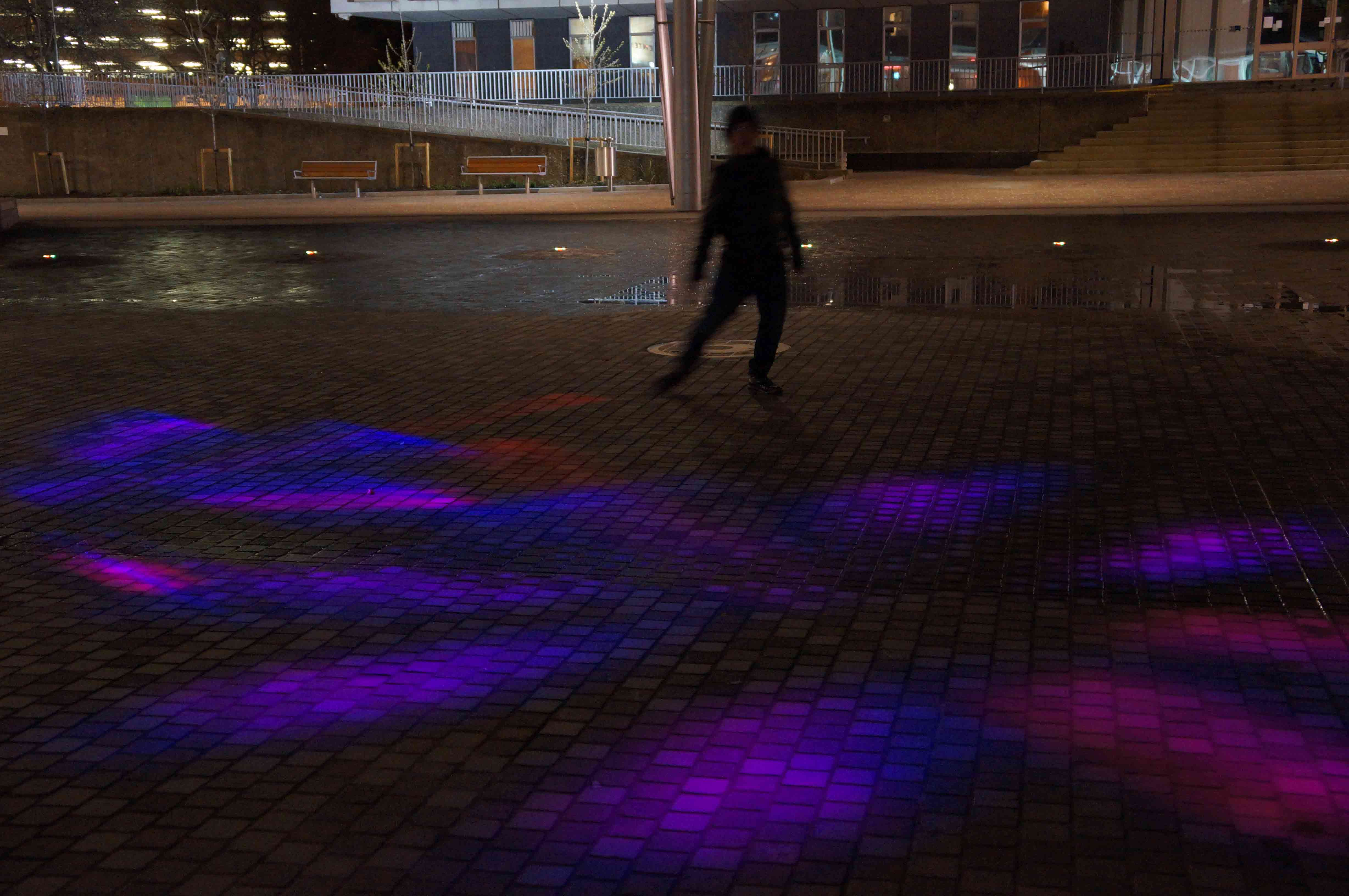 Interactive experiences activated by infrastructure