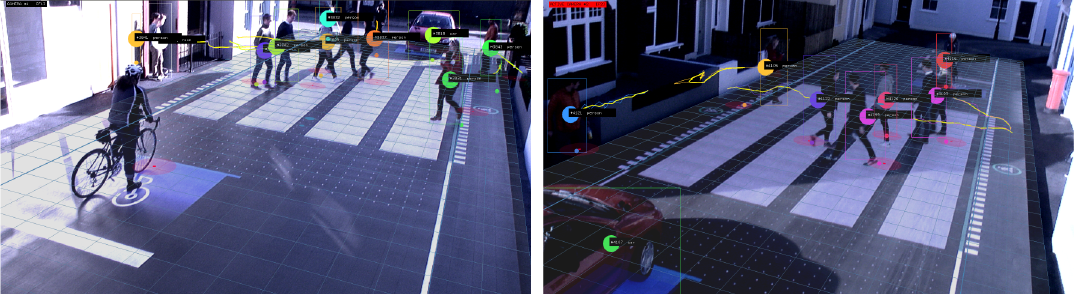 Neural network framework tracks objects moving in Starling Crossing