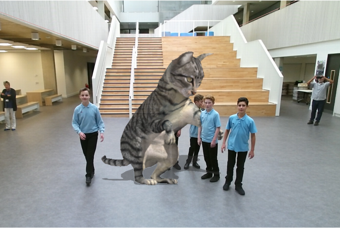 Cinder in Trumpington Community College