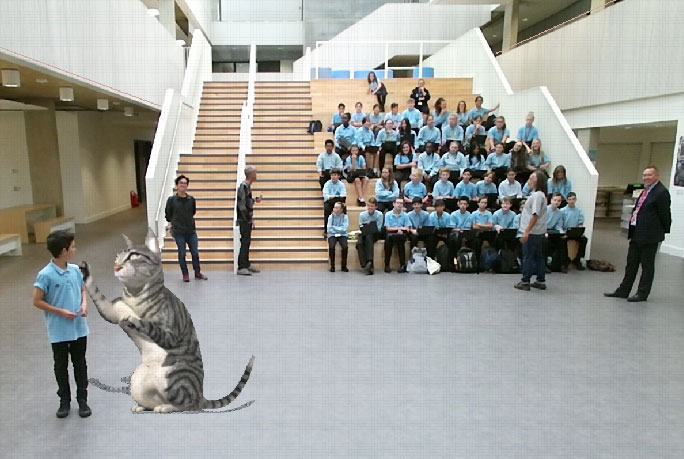 Cinder in Trumpington Community College